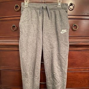 gray nike sweatpants!
